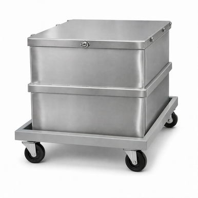 Stainless Steel Wet Storage Specimen Tank - 70 Gallon Capacity SMS-02-V155-STT02-B-0290-230-240