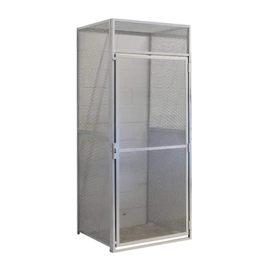 36 x 48 Single Tier Tenant Storage Locker with Integrated Handle Latch - Right Hinged SMS-02-V39-BSL364890-R-1S-HG