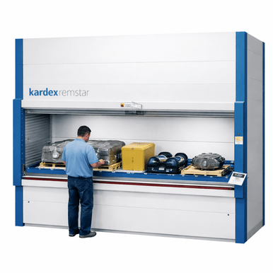 Kardex Shuttle XLD 500 Vertical Lift Module 96 x 34 Heavy Duty Storage Trays SMS-806-V159-XLD-500-96x34-Strong