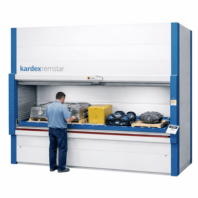 Kardex Shuttle XLD 500 Vertical Lift Module 96 x 34 Heavy Duty Storage Trays with Large Lip SMS-806-V159-XLD-500-96x34-Strong-Lip