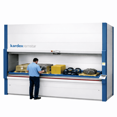 Kardex Shuttle XLD 500 Vertical Lift Module 144 x 34 Heavy Duty Storage Trays SMS-806-V159-XLD-500-144x34-Strong
