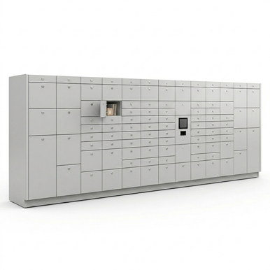 100 Opening Smart Student Package Locker System for Universities and Colleges