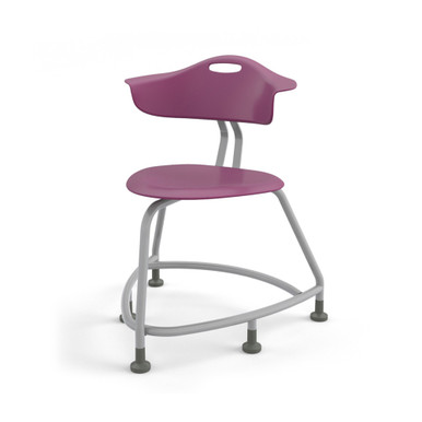 360 Chair with Back and Glides - Purple SMS-05-V158-TS1G0.18PL.8I