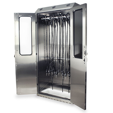 Stainless Steel Scope Drying Cabinet with HEPA, 16 Scope Capacity SMS-01-V68-SCSS8044DRDP