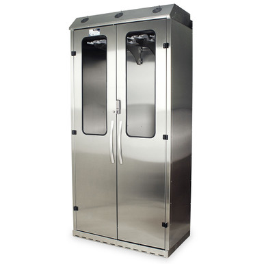 Stainless Steel Scope Drying Cabinet with E-Lock, 16 Scope Capacity SMS-01-V68-SCSS8044DREDP