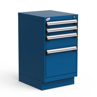 4-Drawer Compact Modular Drawer Cabinet 18'' W x 21''D - L3ABD-2808L3C