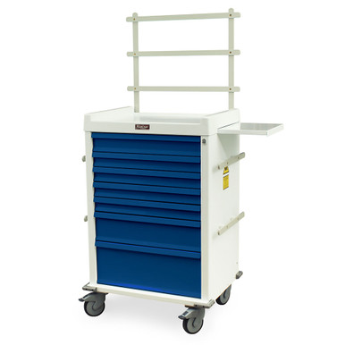 7-Drawer MRI Cart With Key Lock And Accessory Package SMS-04-V68-MR7K-MAN