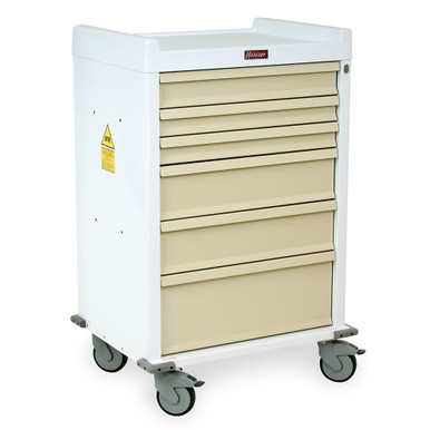 6-Drawer MRI Cart With Key Lock SMS-04-V68-MR6K