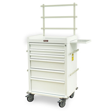 6-Drawer MRI Cart With Key Lock And Accessory Package SMS-04-V68-MR6K-MAN