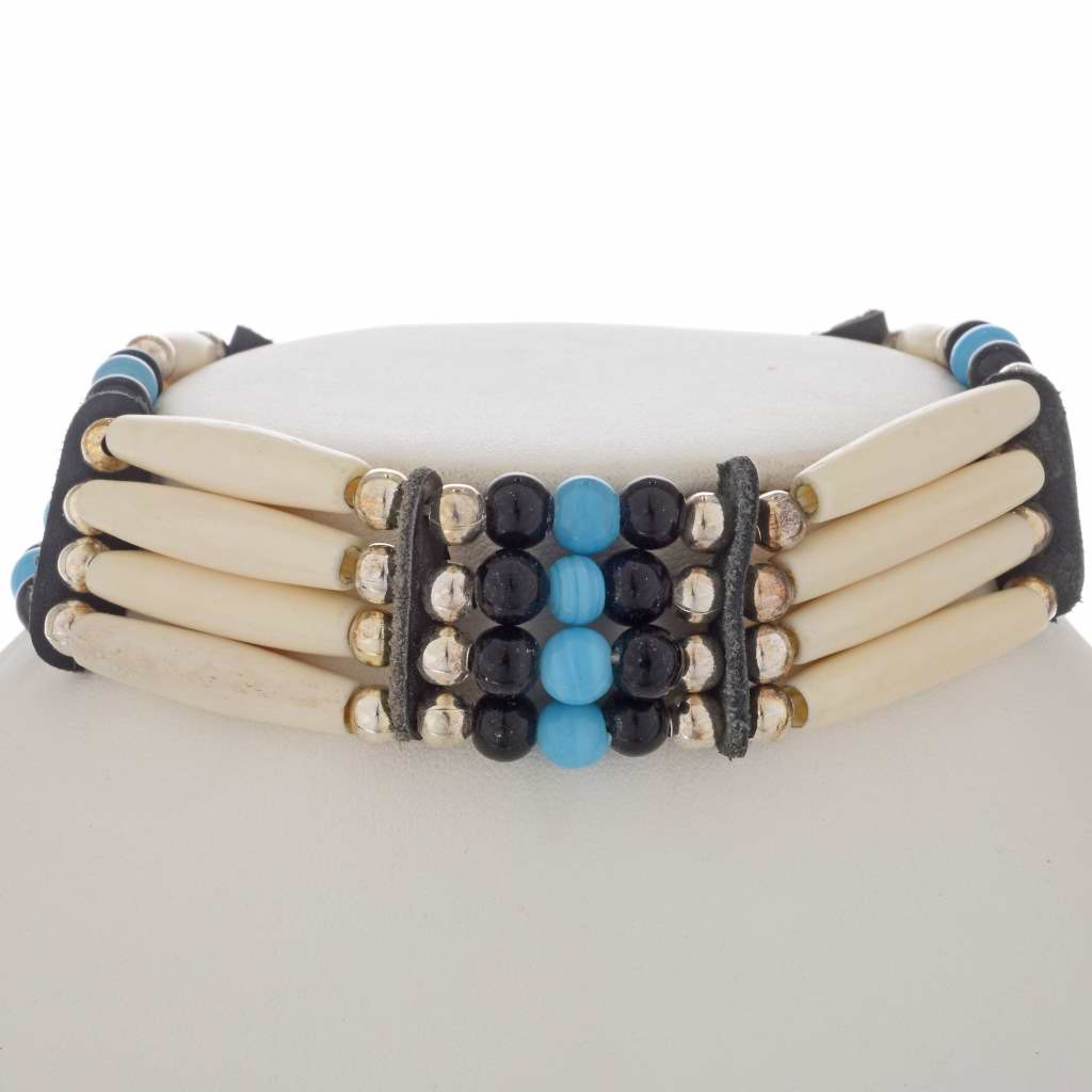 Native American Style Bone Choker 25418