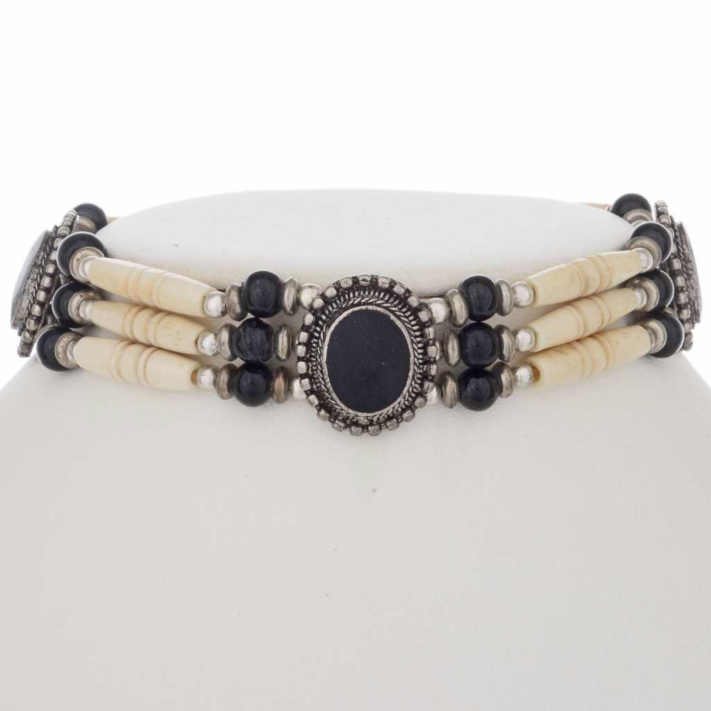 Apache Indian Style Bone Choker 25276