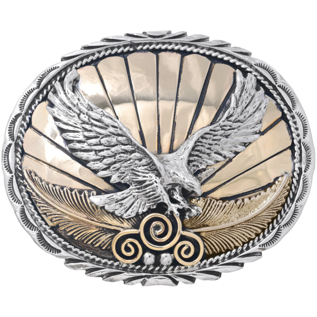 Hopi Eagle Dancer Belt Buckle - Hopi Belt Buckle, Hopi Jewelry