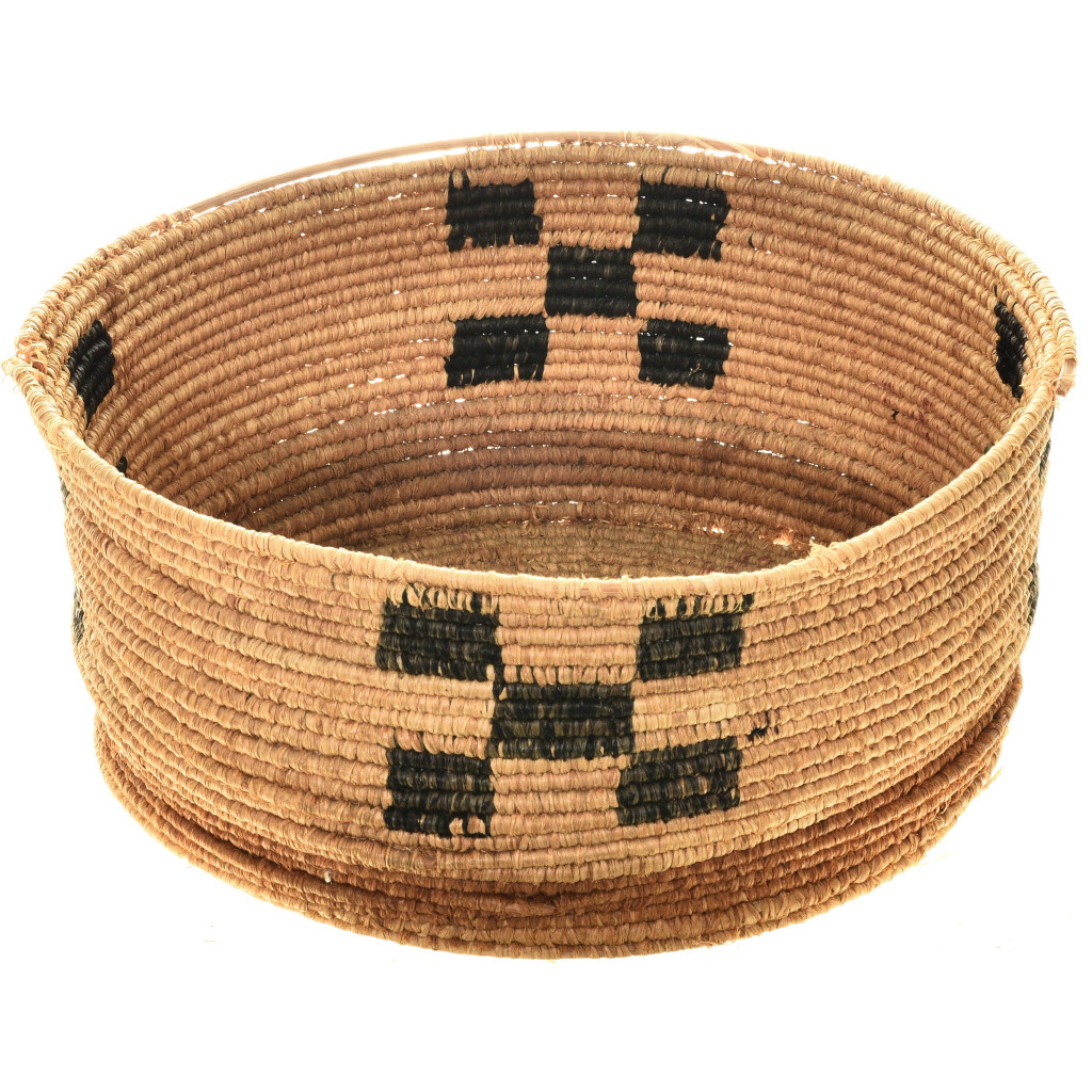 小物入れ Indian navajo Basket Old Navajo Indian Basket 28797