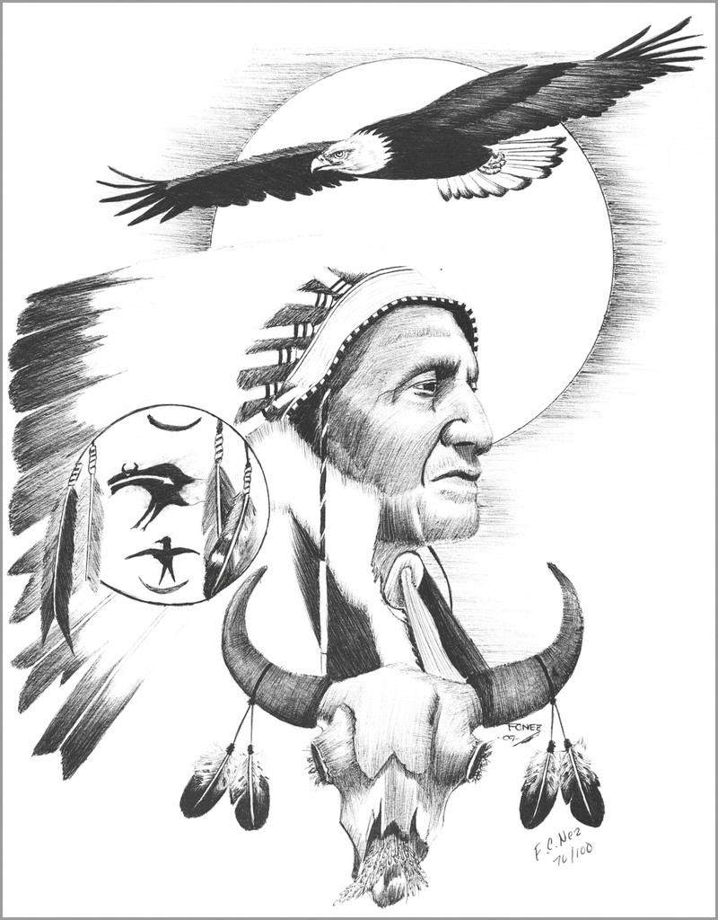 native american indian art prints