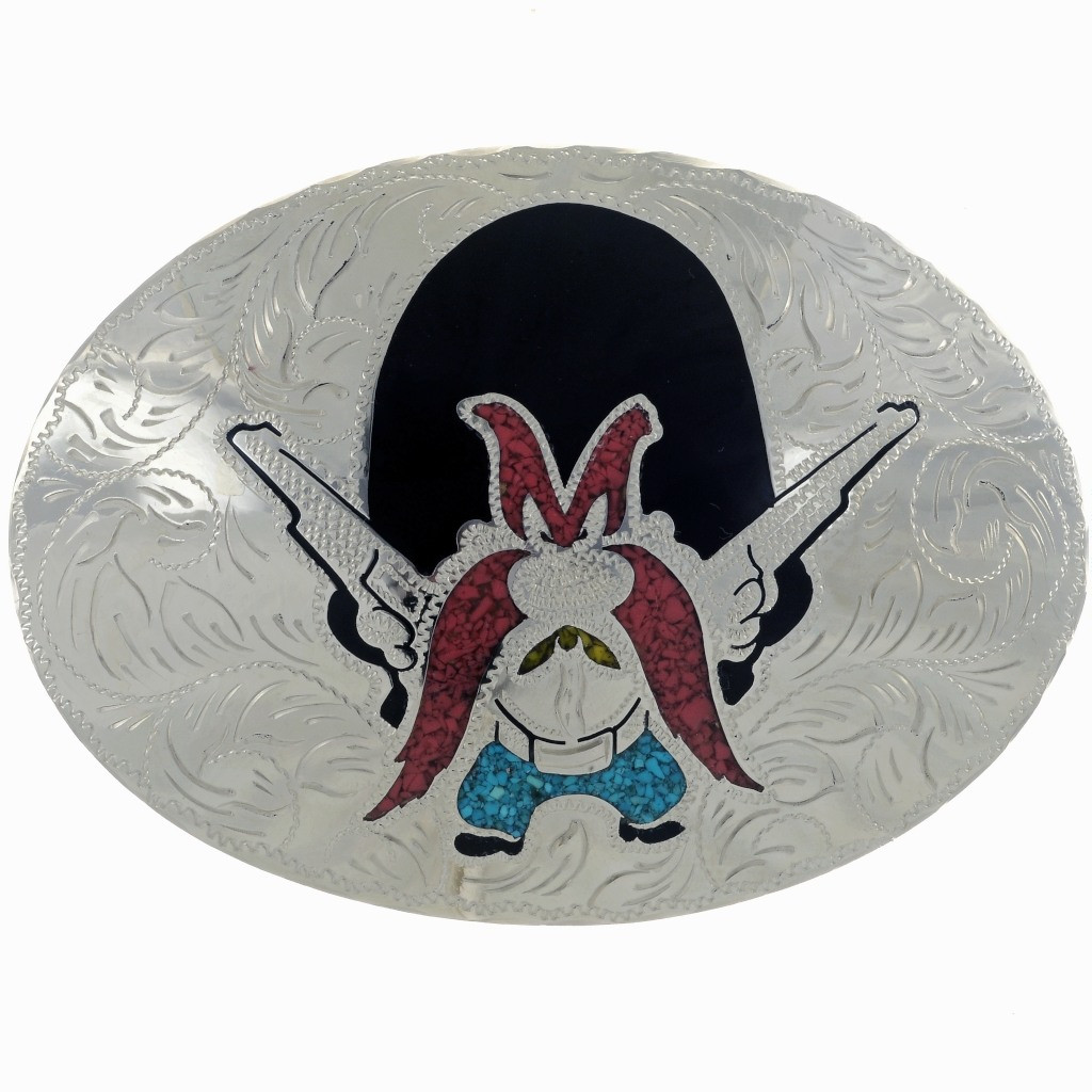 yosemite sam belt buckle