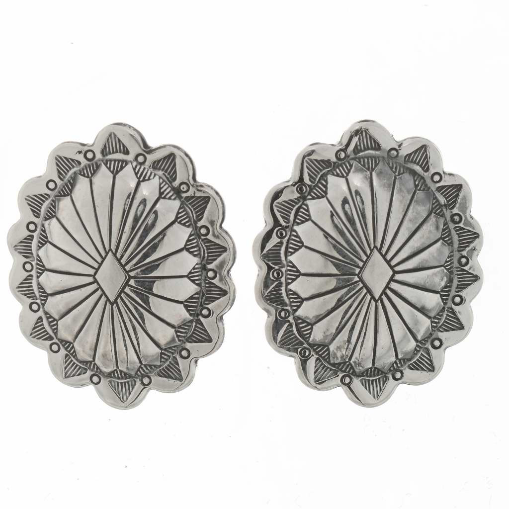 シルバーコンチョキーリングsilver navajo