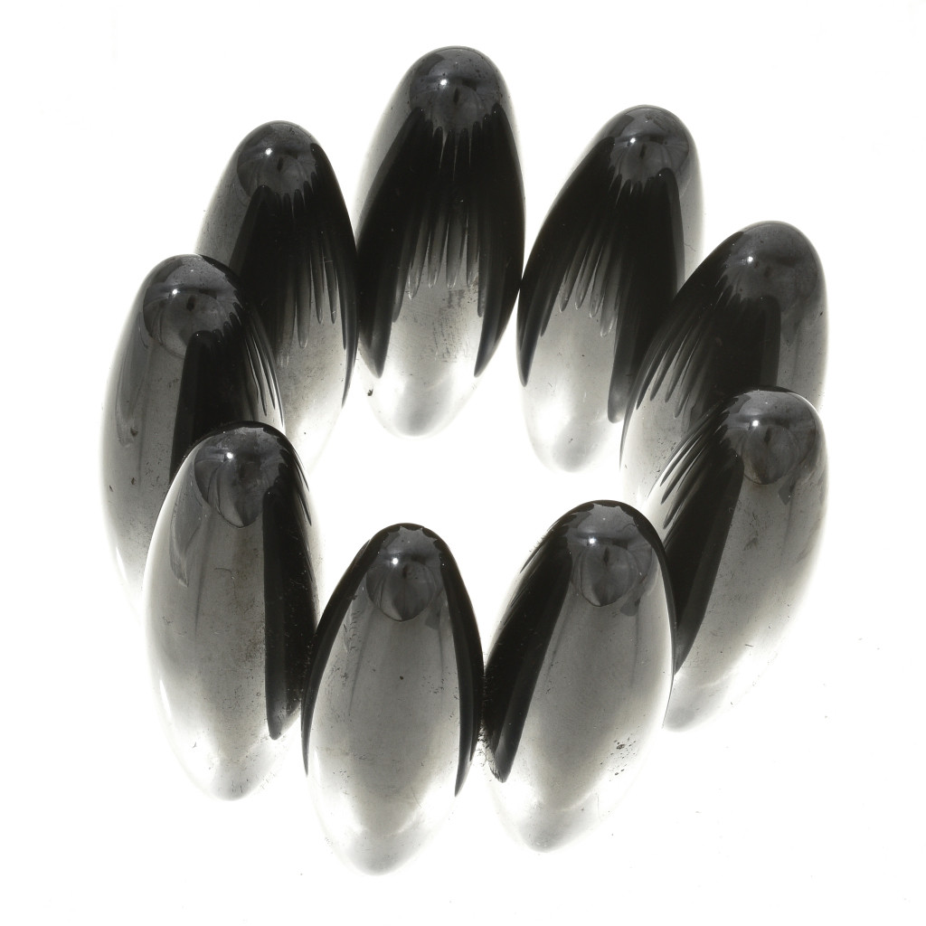 Hematite Rattlesnake Noise Maker Eggs 30139