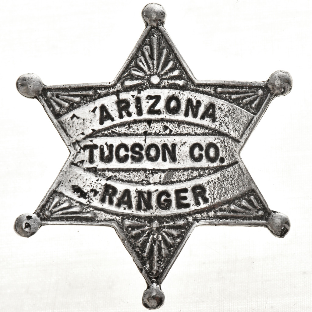 Arizona Tucson Co Ranger Badge Heroes of the West Replica 2798