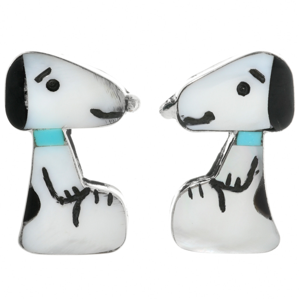 snoopy earrings