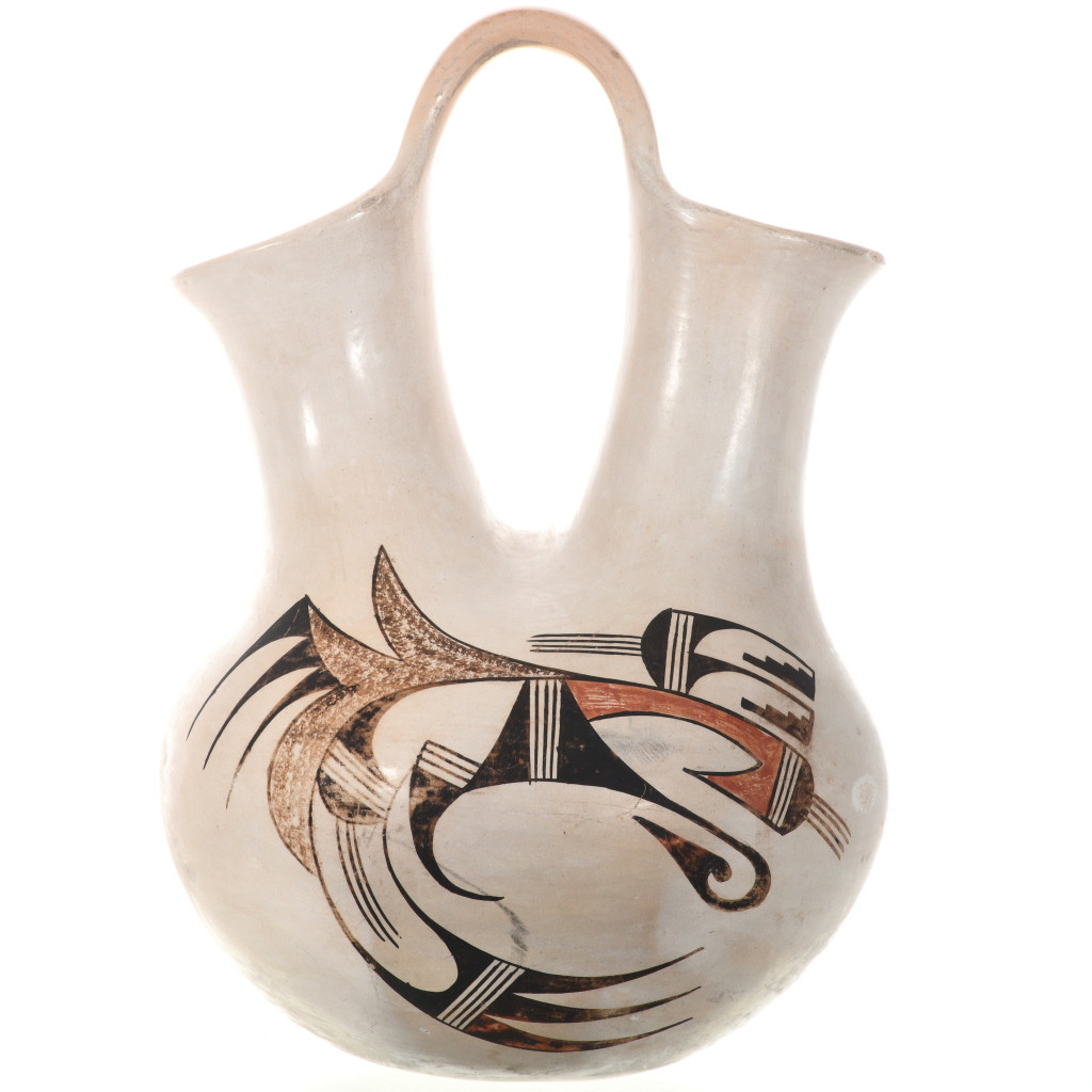 Vintage Hopi Polychrome Wedding Vase 32832