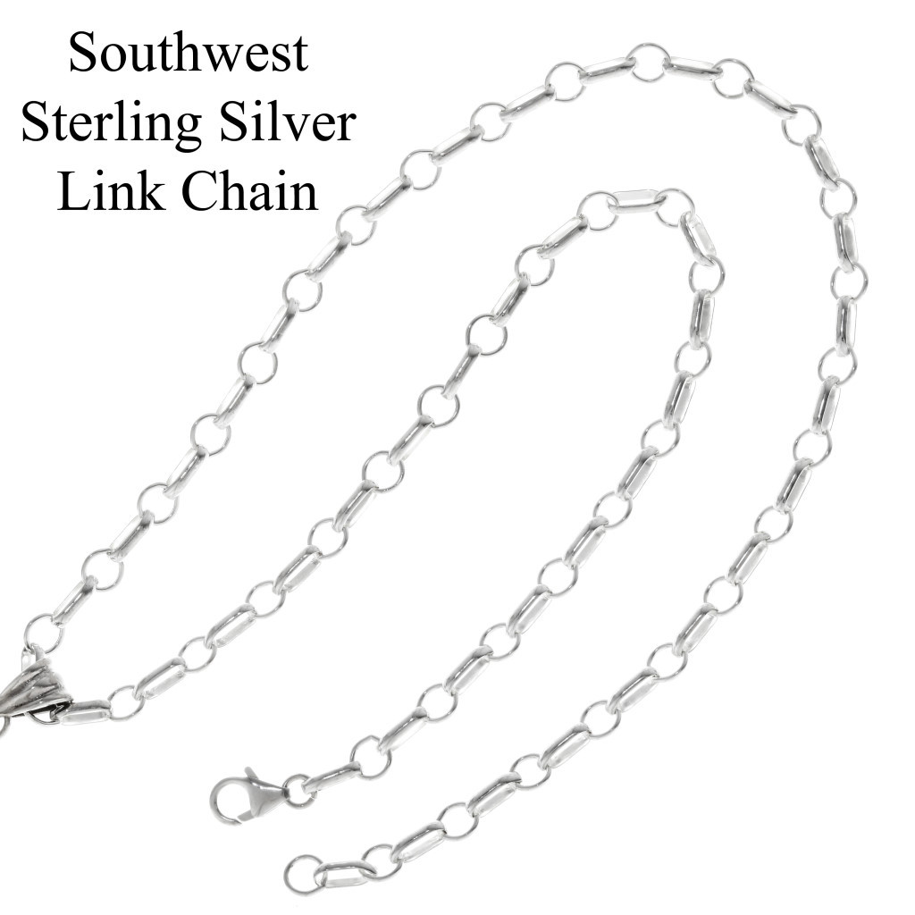 Small Man in the Maze Sterling Pendant With Silver Chain 39901