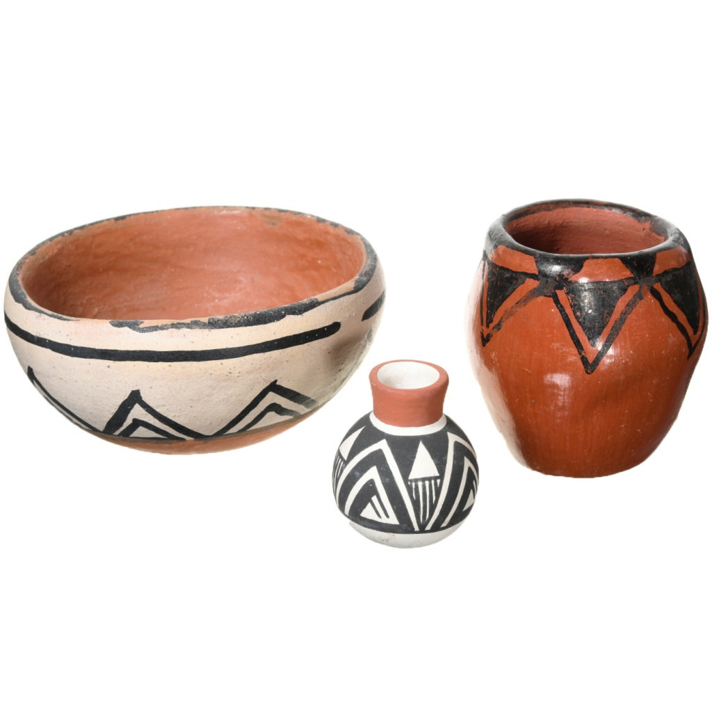 anasazi baskets and pottery