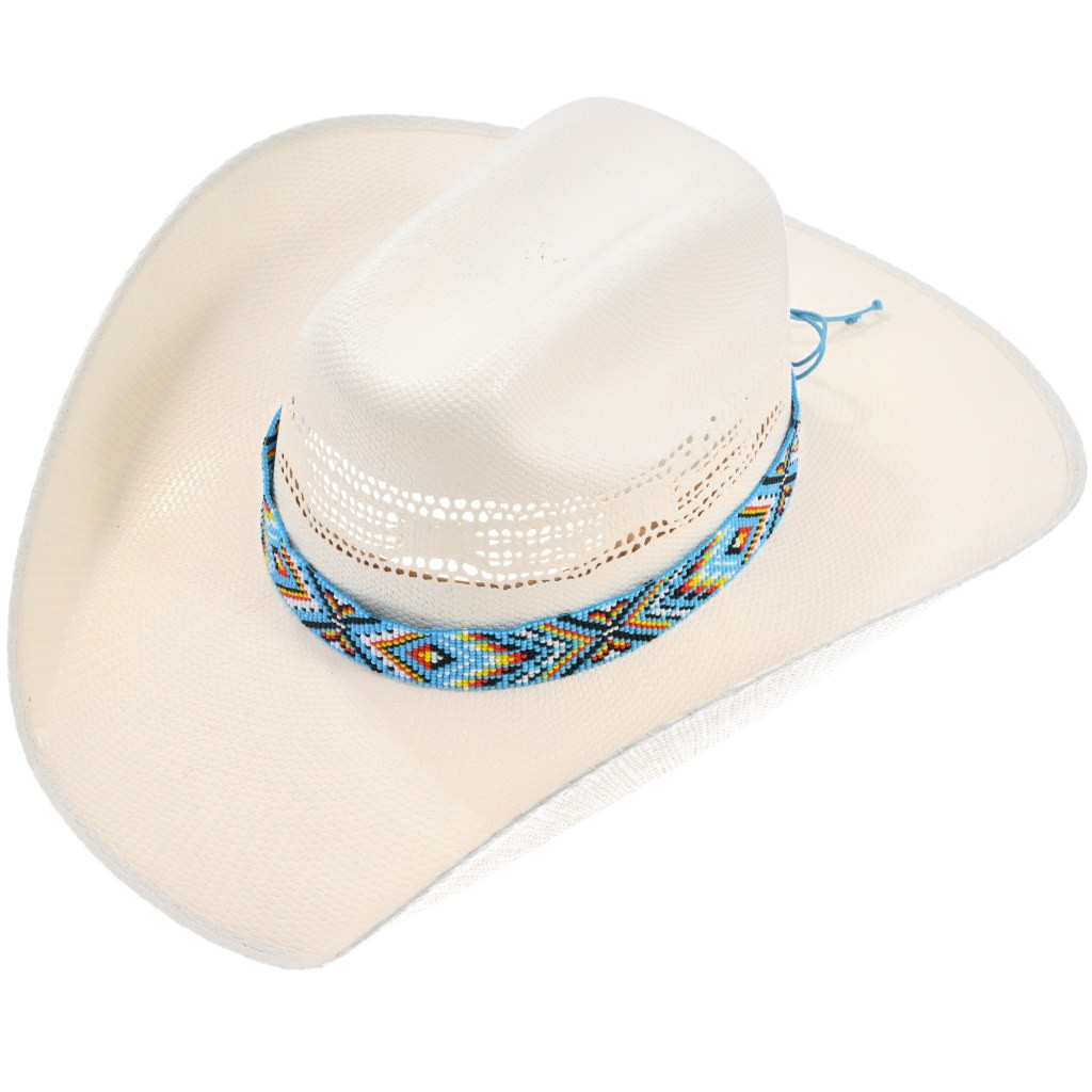 Turquoise Hat Band Crystal Hat Band Adjustable Hatband 