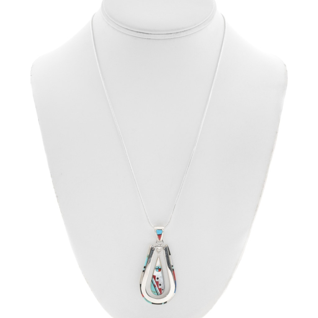Micro Inlay Pendant - Small
