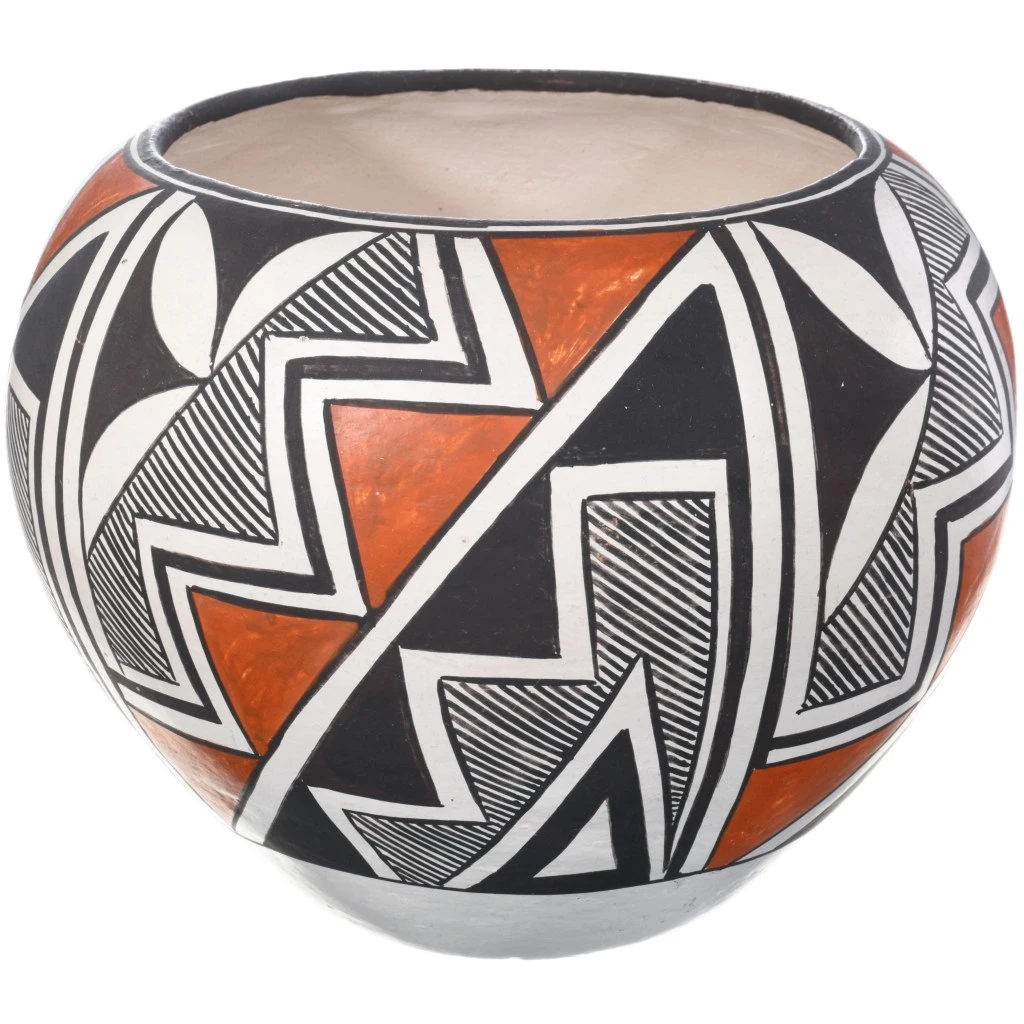 Vintage Acoma Polychrome Pottery by Elizabeth Waconda 47126