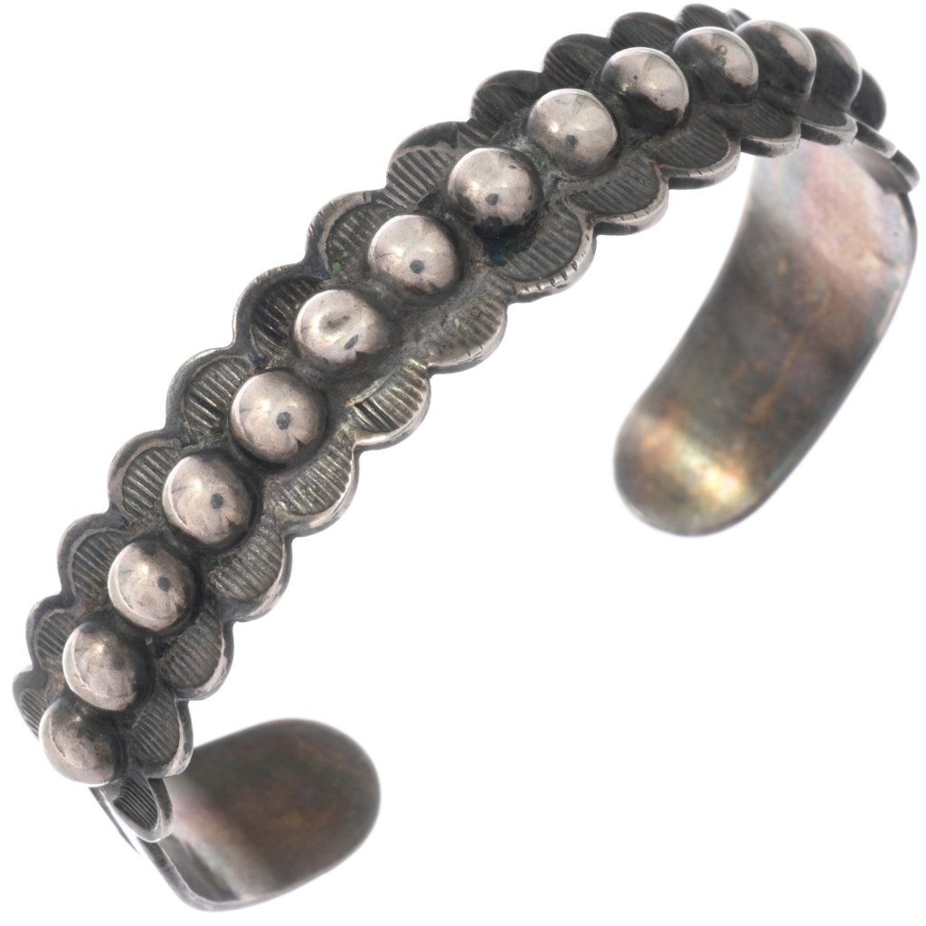 Fred Harvey Era Bell Jewelry Vintage 40s Ladies Sterling Silver