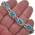 Natural Turquoise Tennis Bracelet 26264