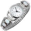 White Opal Ladies Navajo Watch 23033