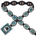 Southwest Turquoise Concho Belt 25408
