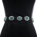 Turquoise Cluster Concho Belt 25408