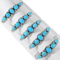 Natural Turquoise Sterling Traditional Ladies Cuff 26227