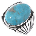 Native American Mens Turquoise Ring 23322