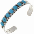 Mens or Ladies Turquoise Row Bracelet 25685