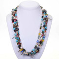 Navajo Treasure Charm and Bead Necklace 25164