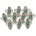 Natural Kingman Turquoise Ring 26690