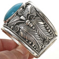 Navajo Big Boy Sterling Cuff Made in USA 20622