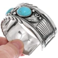 Heavy Gauge Sterling Cuff Bracelet 18123