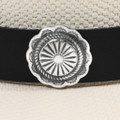 Concho Leather Hatband 24343