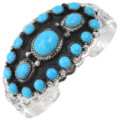 Turquoise Cluster Bracelet 25609