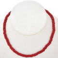 5mm Red Wooden Beads 16 inch Strand