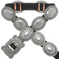 Second Phase Silver Concho Belt 26363