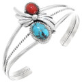 Turquoise Coral Ladies Bracelet 27983