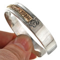 Overlaid Gold Western Scroll Cuff 14748