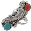 Navajo Turquoise Ladies Ring 24676