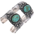 Navajo Turquoise Spiderweb Turquoise Bracelet 20132