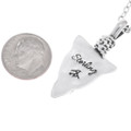 Sterling Arrowhead Unisex Pendant 27573